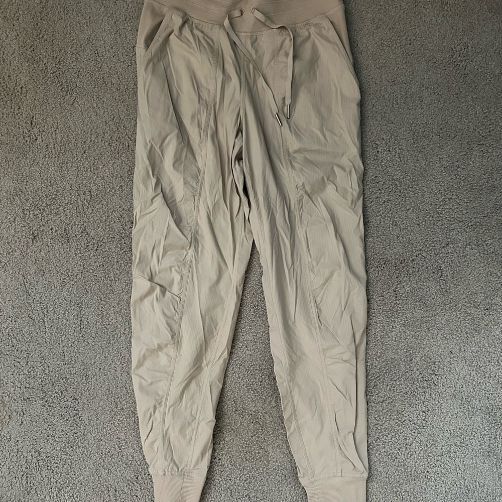 lululemon athletica Tan Sweatpants Relaxed Fit Joggers